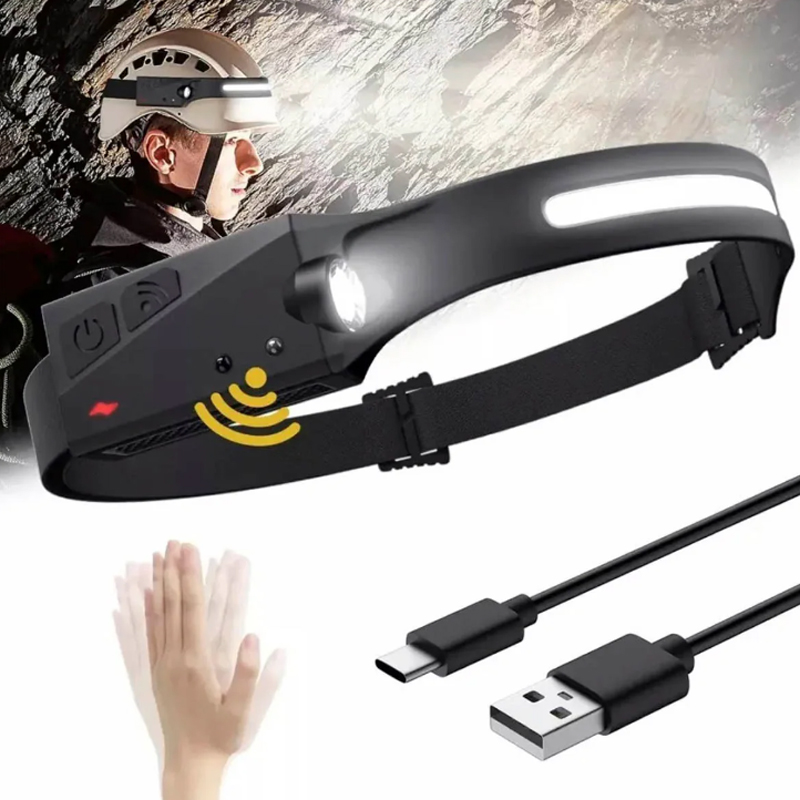 Miniatura 4 de Linterna Minera Led Ajustable Con Sensor